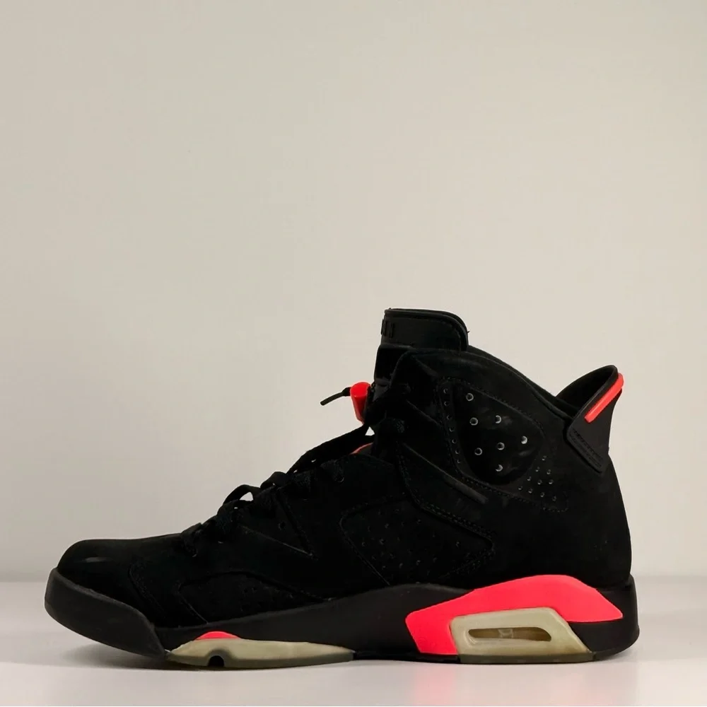 Air Jordan 6 Retro Black Infrared Men's Size 12